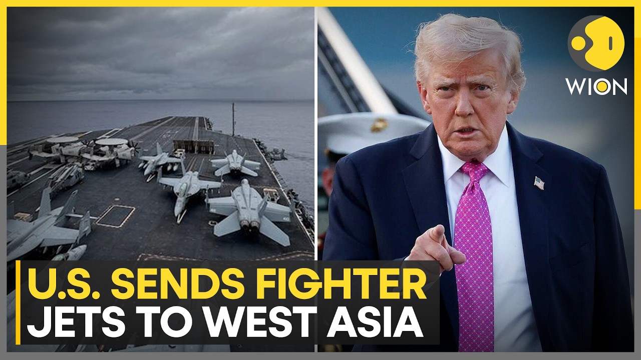 Trump Deploys F-22s & F-35s as Iran Holds Live-fire Drills in Hormuz | WION NEWS