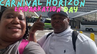 Embarkation Day on the Carnival Horizon 2024