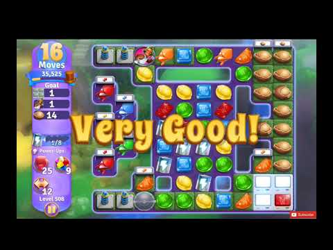 Wonka's World of Candy Level 508 NO BOOSTERS - A S GAMING ✔