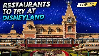 Top 10 Disneyland Restaurants