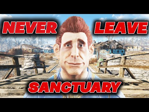 Can you play Fallout 4 without leaving Sanctuary?