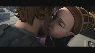 Star Wars: The Clone Wars - Anakin gives his Lightsaber to Padmé [1080p]