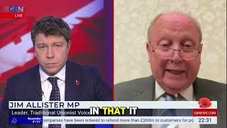 Talking to GB News about the Soldier F not guilty verdict #JimAllister #TUV