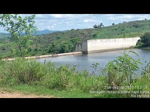 BARRAGEM HORÁCIO SODRE ITAPE BAHIA 