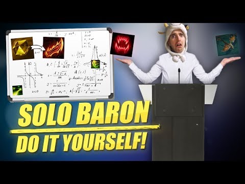 HOW TO SOLO BARON AT 20 MINUTES WITH MASTER YI - Cowsep