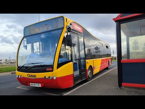(Absolute beast!) Diamond Bus East Midlands (Midland Classic) 30912 NK09 FVE Optare versa Cummins