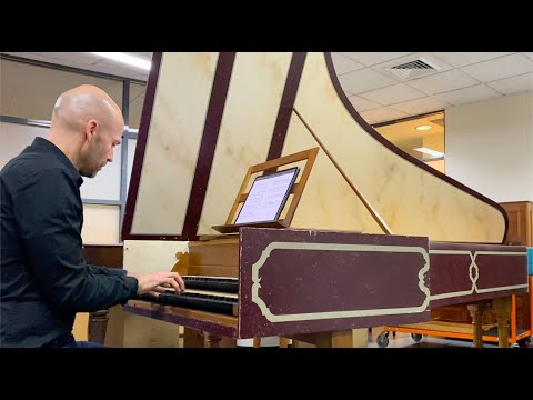 Erin Helyard plays a piece by Joseph-Hector Fiocco