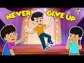 Never Give Up Gattu Won Gold Medal English Cartoon Moral Stories PunToon Kids