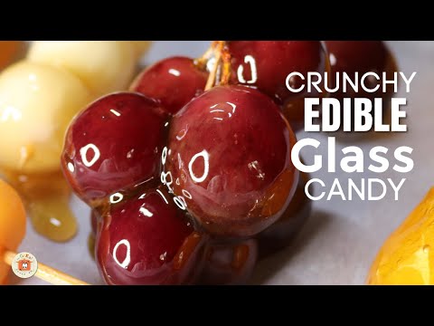 Crunchy Edible Glass Candied Fruit *TANGHULU Recipe*