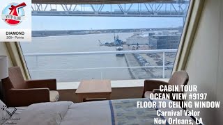 Carnival Valor | Ocean View #9197 Cabin Tour | March 2025