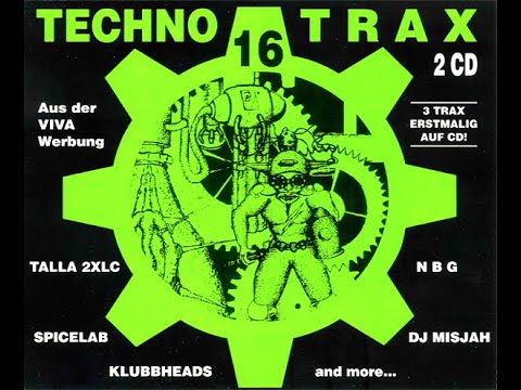 TECHNO TRAX VOL.16 [FULL ALBUM 155:48MIN] 1996 HD HQ HIGH QUALITY CD1 + CD2 + TRACKLIST
