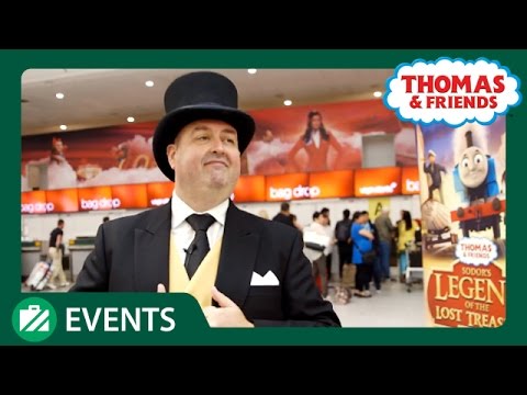 The Fat Controller Surprises Passengers at Gatwick Airport | Thomas & Friends UK