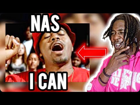 FIRST TIME REACTION TO Nas - I Can (Official HD Video)