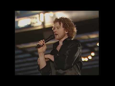 Simply Red "You Make Me Believe". Manchester's Old Trafford stadium for the Euro '96 Extravaganza.