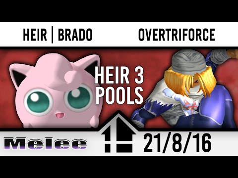 Heir 3 Pools C - Heir  | Brado (Jiggs, Ganon) vs OverTriForce (Sheik)