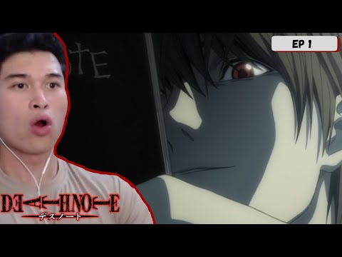 Anime NOOB watches Death Note for the first time… | Death Note Episode 1 REACTION