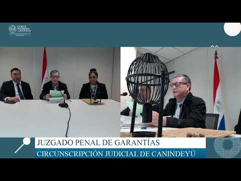 07/09/2026 -  Sorteo de Expediente del Juzgado de Garantías Nº 2 de Saltos del Guairá