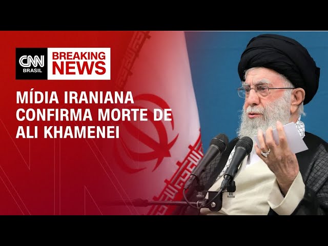 Mídia iraniana confirma morte de Ali Khamenei em ataque dos EUA e Israel | CNN PRIME TIME