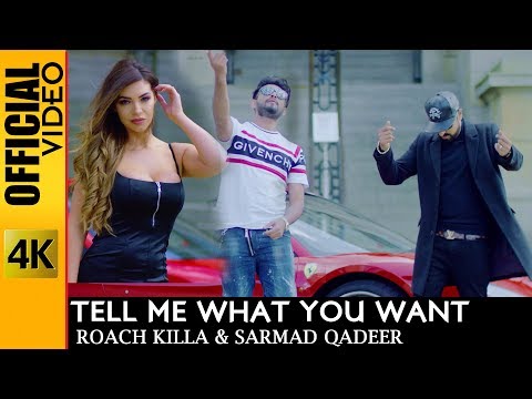 TELL ME WHAT YOU WANT  - OFFICIAL VIDEO -  ROACH KILLA & SARMAD QADEER (2019)