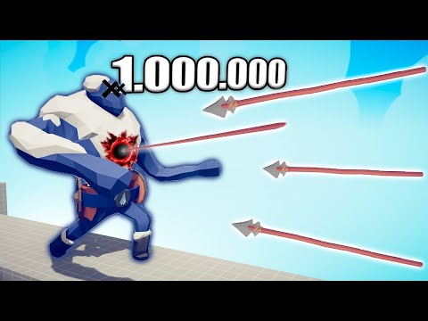 1.000.000 DAMAGE SPEAR THROWER 1 vs 1 TOURNAMENT - TABS | Totally Accurate Battle Simulator 2023