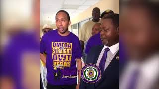 Stephen A. Smith speaks on what Omega Psi Phi Fraternity means to him
