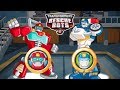 Transformers Rescue Bots Disaster Dash Heatwave And Chase Got The Gold Medal
