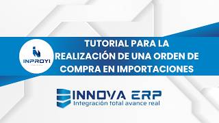 Orden de Compra de Importaciones