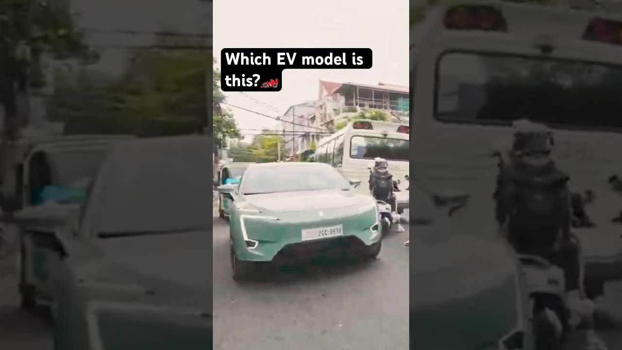 🇰🇭🏎️ Which EV model is this? #ev #cars #asia #cambodia