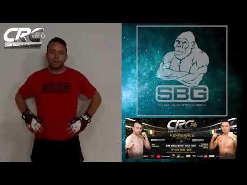 CRC 6 - MMA MW Title Fight Announcement Adrian Elbert (SBG Tullamore)