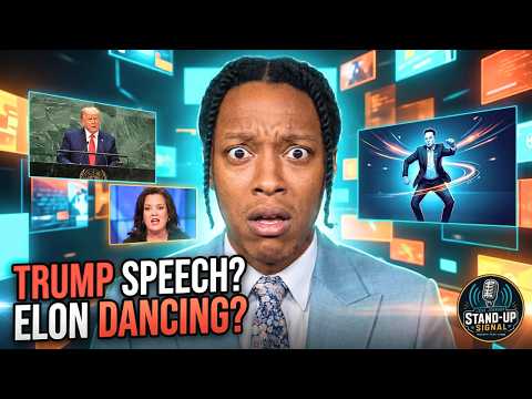 Josh Johnson on Trump’s UN Speech, Rosie O’Donnell & Elon’s Dance