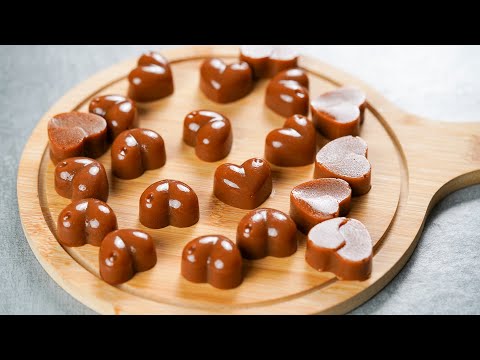 Caramel Candy Recipe In Easy Way | Christmas Toffee Chocolate Recipe | Caramel Toffee Recipe