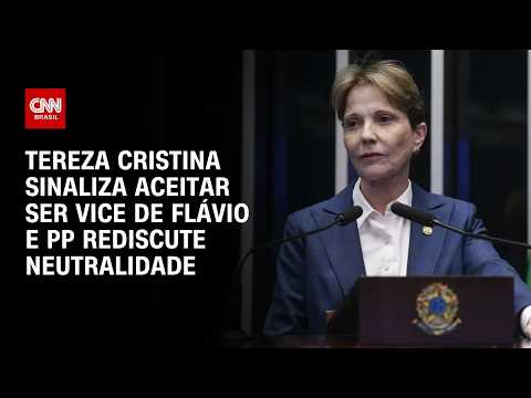 Tereza Cristina sinaliza aceitar vice de Flávio e PP rediscute neutralidade | HORA H