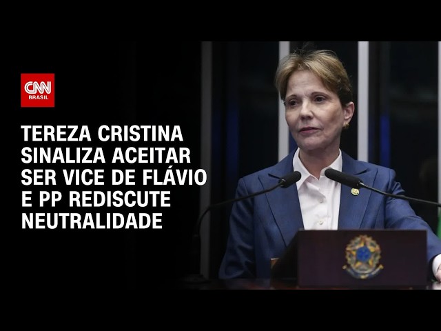 Tereza Cristina sinaliza aceitar vice de Flávio e PP rediscute neutralidade | HORA H