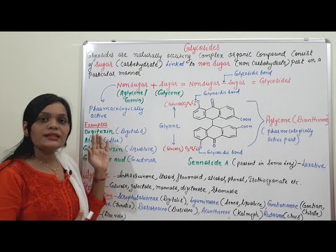 Class (51) = Glycosides (Part 01) | Introduction to Glycosides (Definition, Occurence with Examples) Video