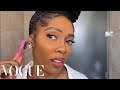 Tiwa Savage’s No Foundation Trick | Beauty Secrets | Vogue