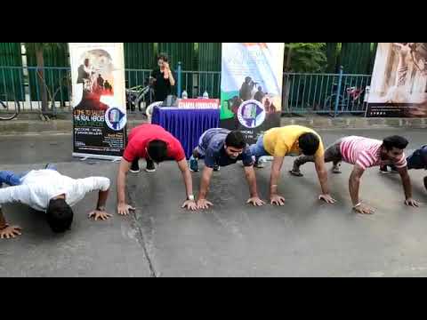 Atharva Foundation led an ARMY FIT CHALLENGE at Malad Masti, Mumbai