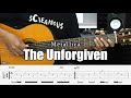 The Unforgiven - Metallica - Fingerstyle Guitar Tutorial + TAB & Lyrics