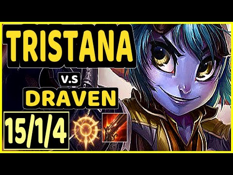 MADNESS (TRISTANA) vs DRAVEN - 15/1/4 KDA BOTTOM ADC GAMEPLAY - EUW Ranked MASTER