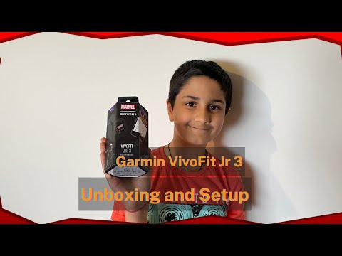 Garmin ViviFit Jr 3 Unboxing and Setup - Make kids more active!