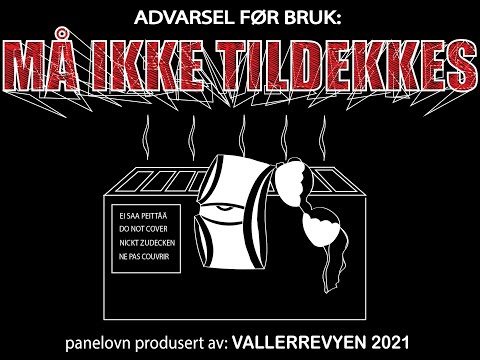 Promovideo Vallerrevyen 2021 - Må ikke tildekkes
