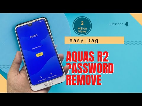 Sharp Aquos R2 password remove No Recovery Mode Pattern Reset Easy JTAG| #USsamagsm