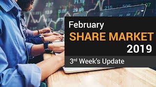 Weekly Stock Market Update February 2019 | Share Market Weekly News