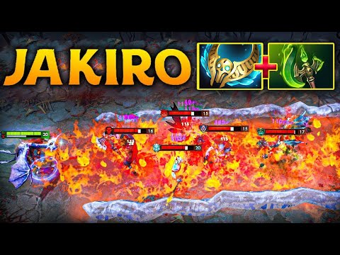Insane Burst Damage Right Click Jakiro Parasma + Revenant 39Kills Rampage🔥🔥🔥