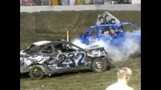 preview picture of video 'Marion Co Demolition Derby 2012'