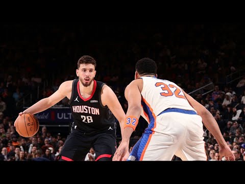 Alperen Şengün 🏀 | Rockets ⚔️ Knicks | 21.2.2026