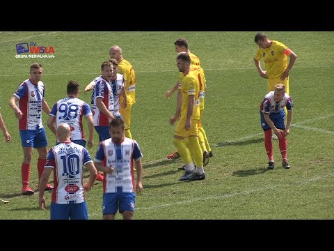 WISŁA SANDOMIERZ - PODHALE NOWY TARG 2:2 (1:1) - SKRÓT MECZU I KONFERENCJA PRASOWA