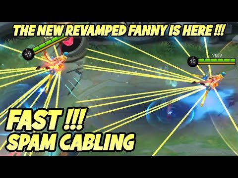 INSANE SPAM CABLES!!!! 😱 | The New Revamped Fanny Is Here!!!! | Fanny | Michael 26 | MLBB