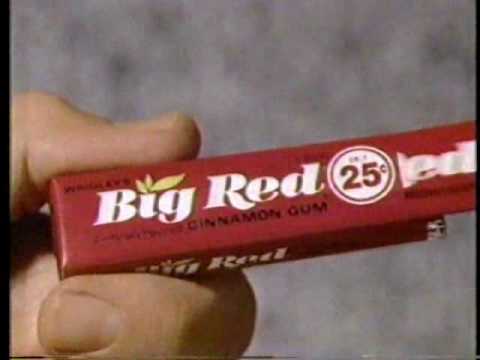 1988 Wrigley's Big Red Gum Commercial