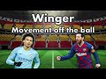 Winger movement off the ball