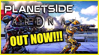 Planetside Arena Gameplay PC | Free to Play On Steam Early Access NOW!! (Join The Beta)